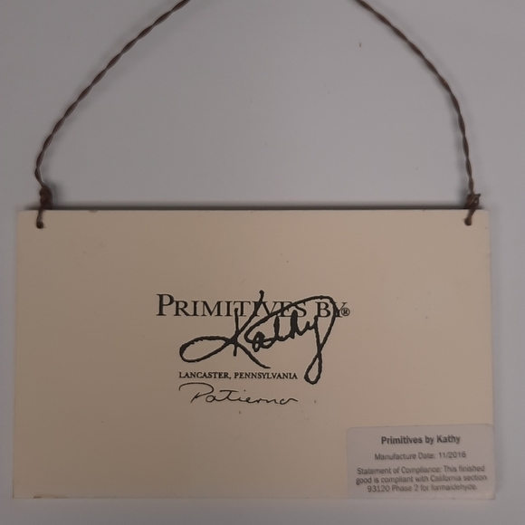 Primitives by Kathy Pizza Slice Ornament NEW - Picture 3 of 4